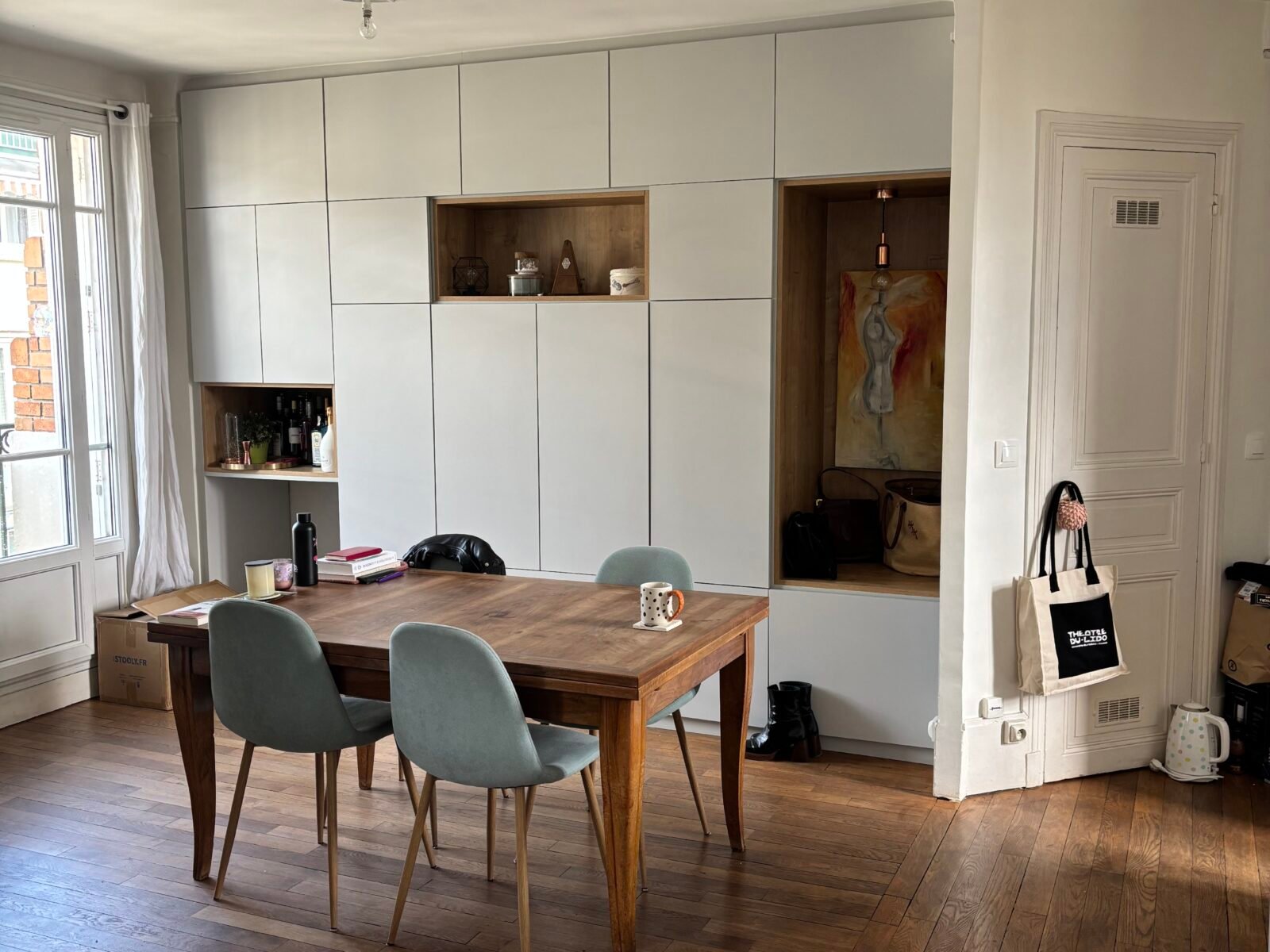 Appartement traversant au pied du bois de Vincennes 🌳