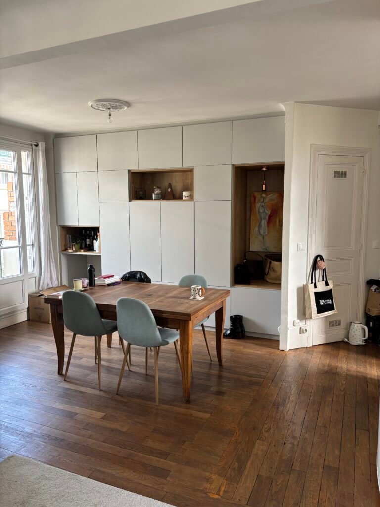 Appartement traversant au pied du bois de Vincennes 🌳