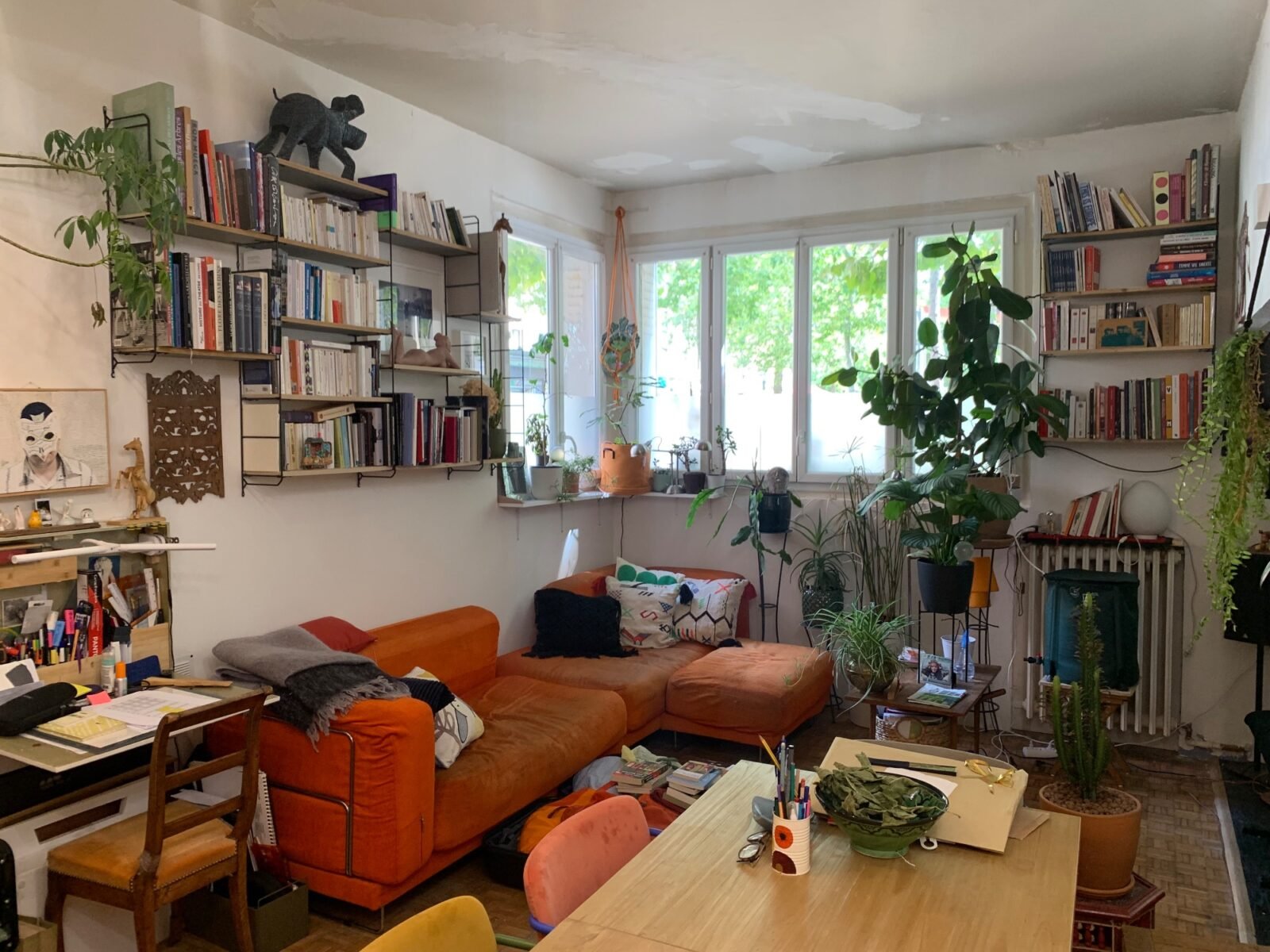 Appartement chaleureux dans une ville-village tout près de Paris