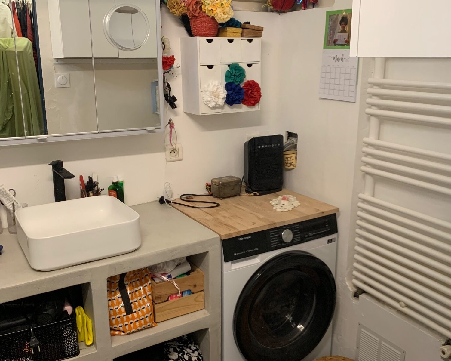 Appartement chaleureux dans une ville-village tout près de Paris
