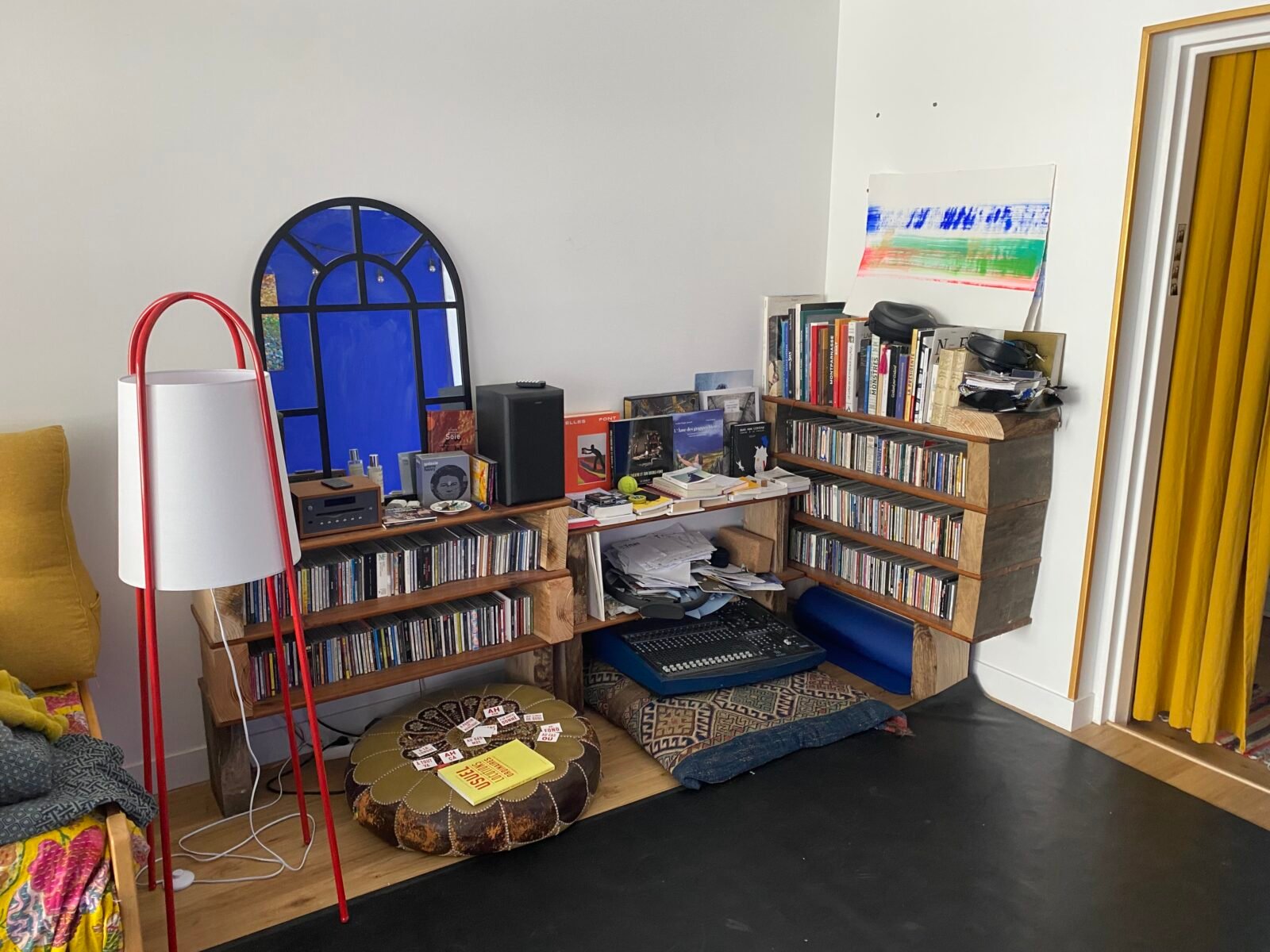 Appartement (68m2) Paris 20eme / Cabine insonorisée pour musicien.nes, tapis de danse