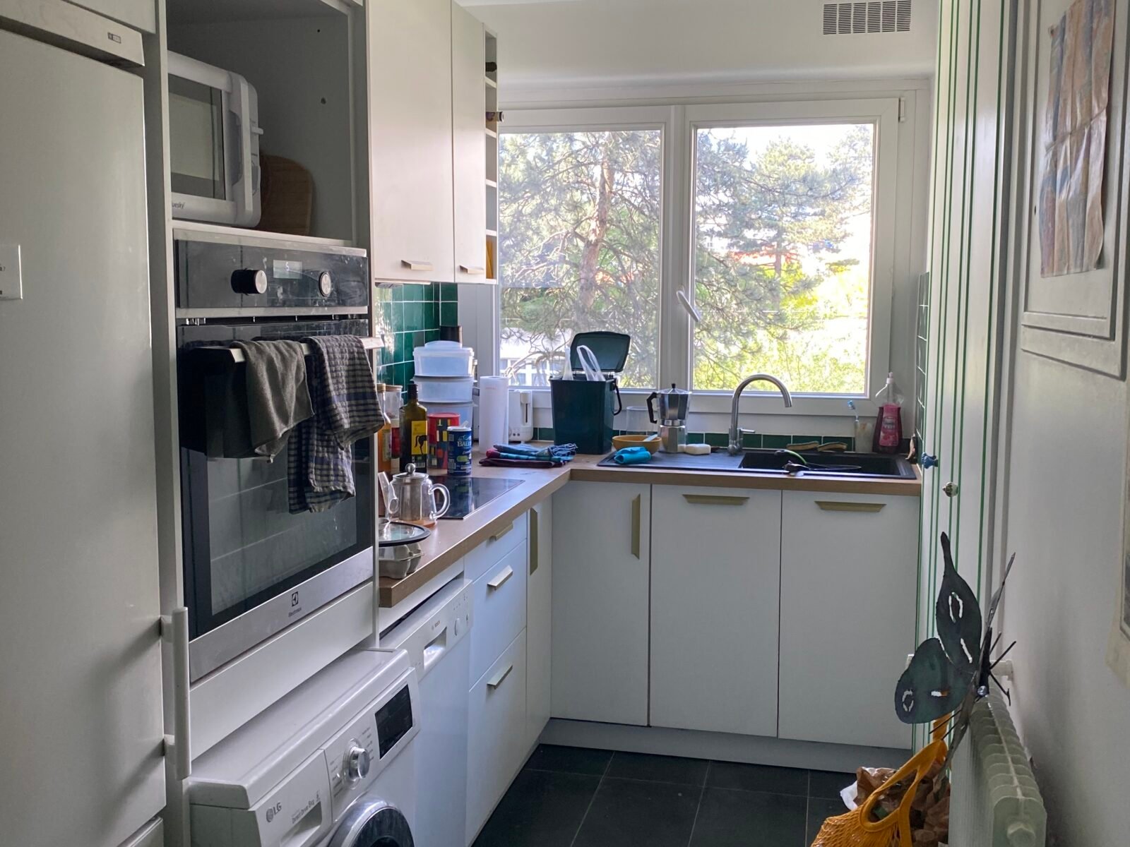 Appartement (68m2) Paris 20eme / Cabine insonorisée pour musicien.nes, tapis de danse