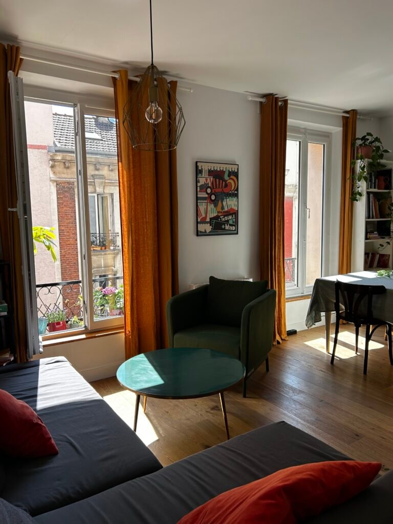 Grand appartement lumineux à Pantin, tout proche de Paris centre