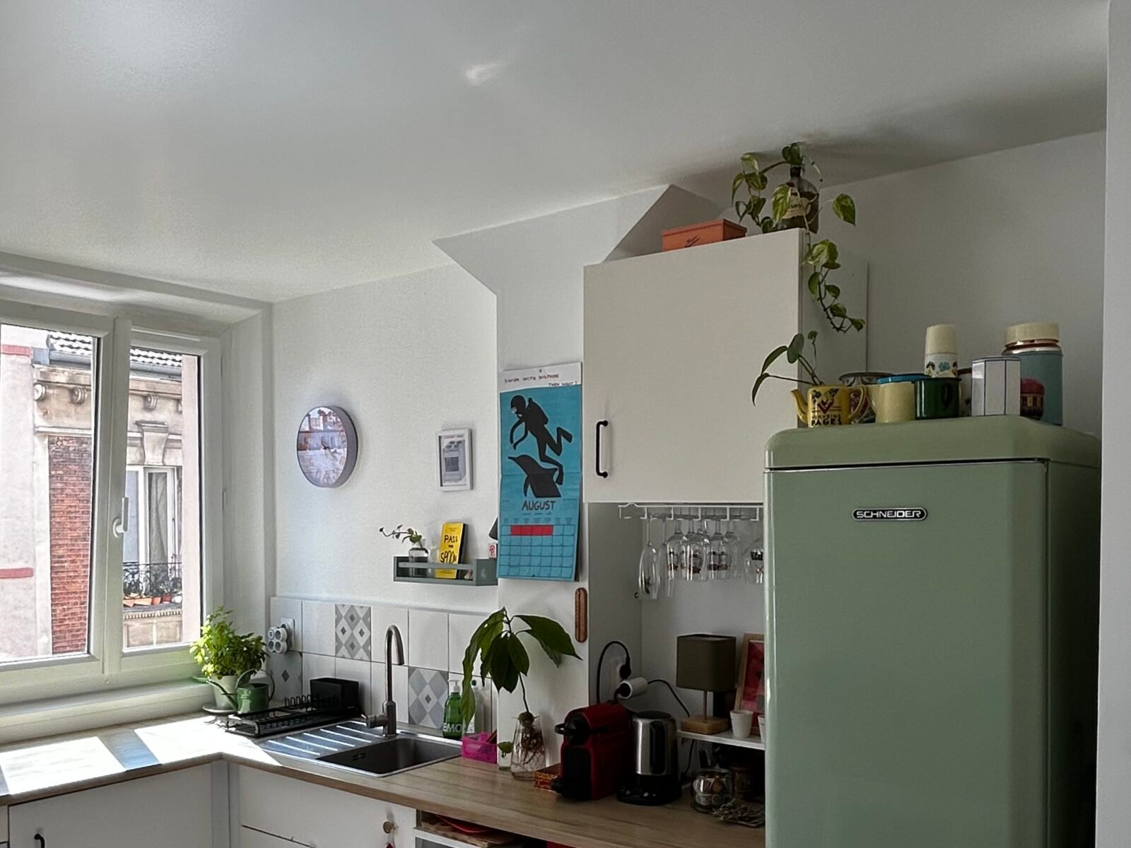 Grand appartement lumineux à Pantin, tout proche de Paris centre