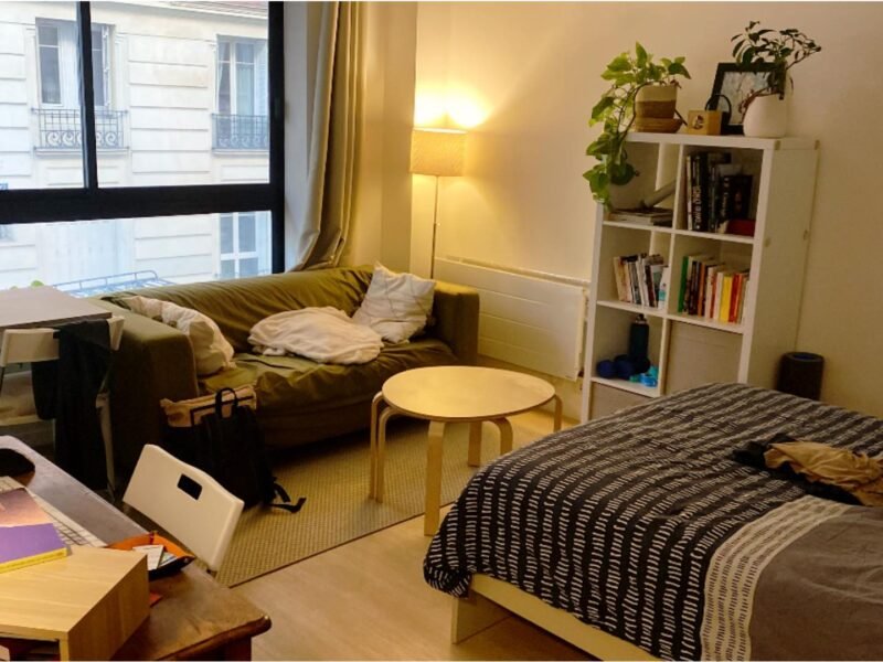 Studio tout équipé à Gambetta (20e)