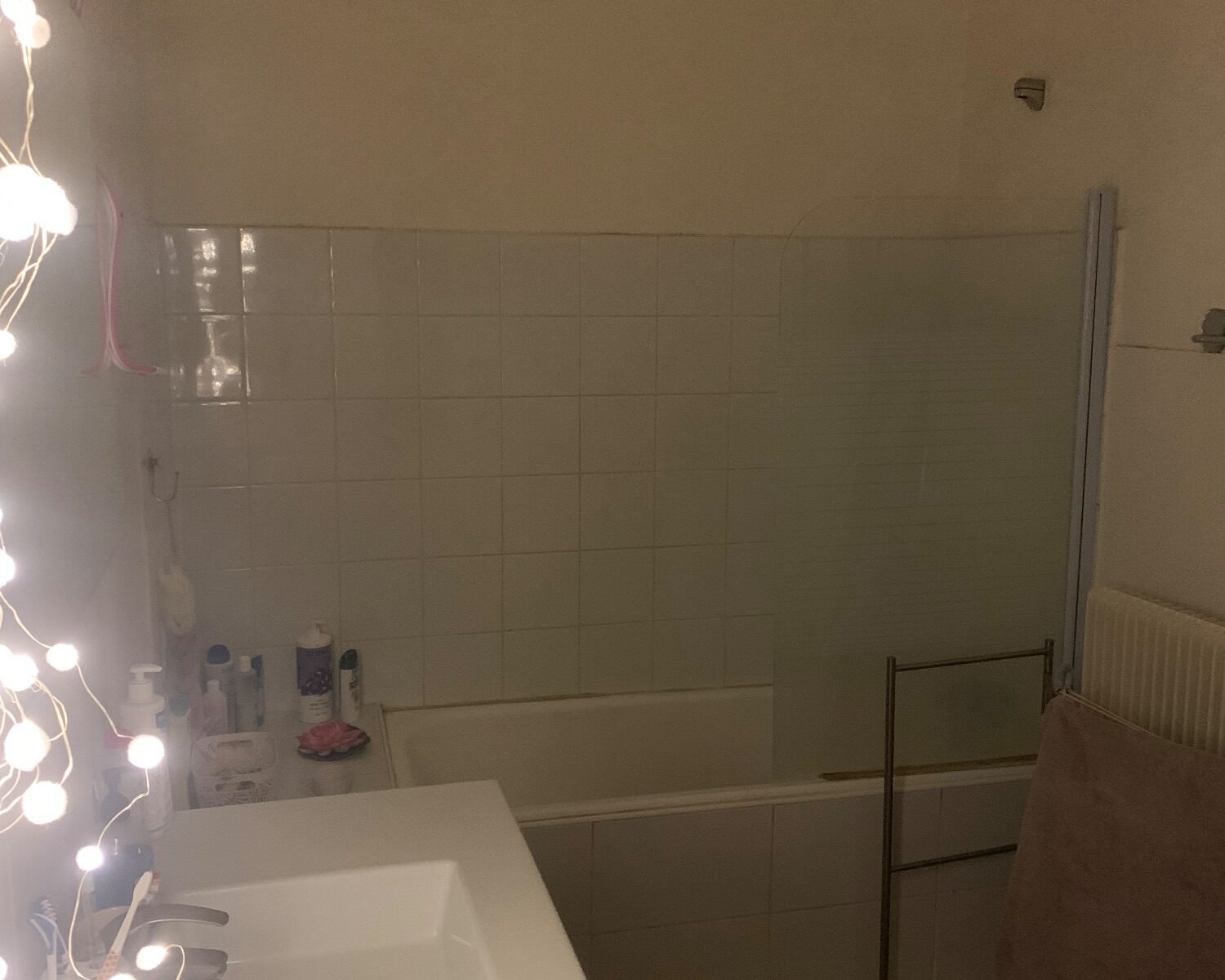 Grande chambre - dans grand appartement de 110 m2 en centre ville avec balcon