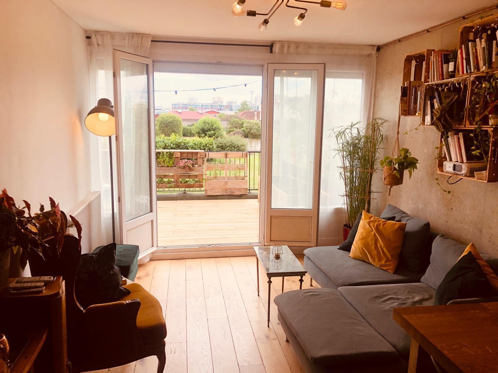 Location appartement 45m2 avec jardin Paris