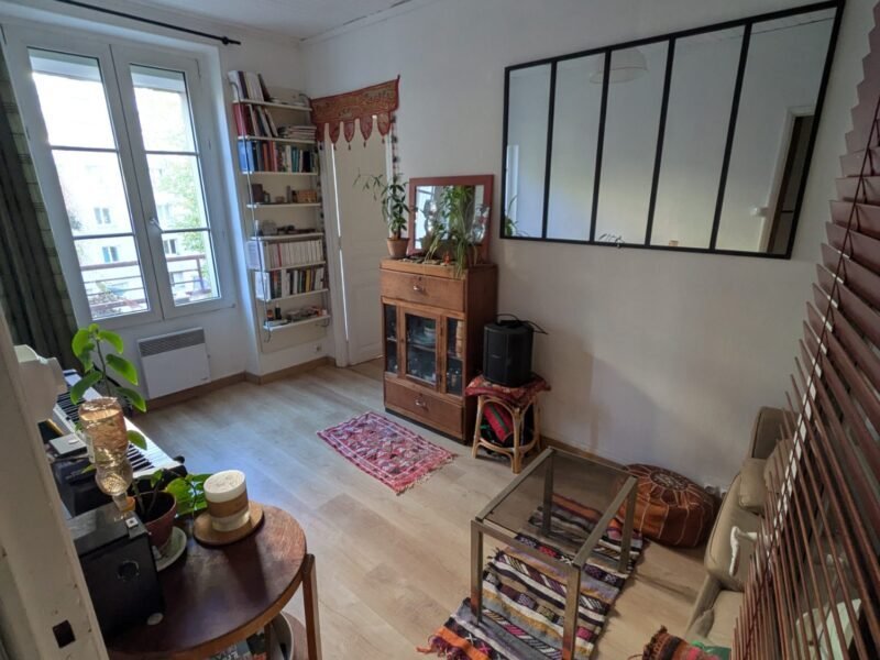 Appartement complet 2 pièces 28m2 à Paris dans le 12e