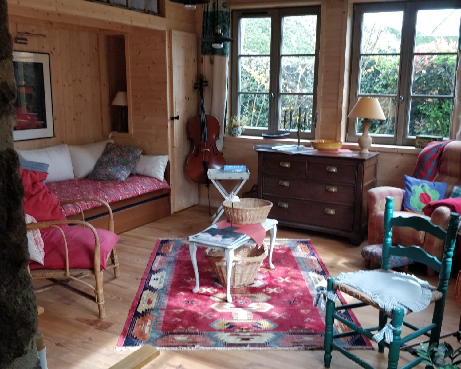Chambre partagée dans maison de pêcheurs dans village typique de Bords de Rance.