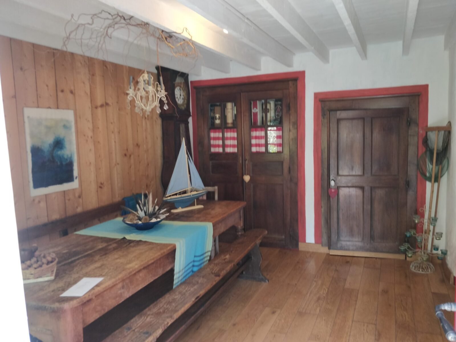 Chambre partagée dans maison de pêcheurs dans village typique de Bords de Rance.