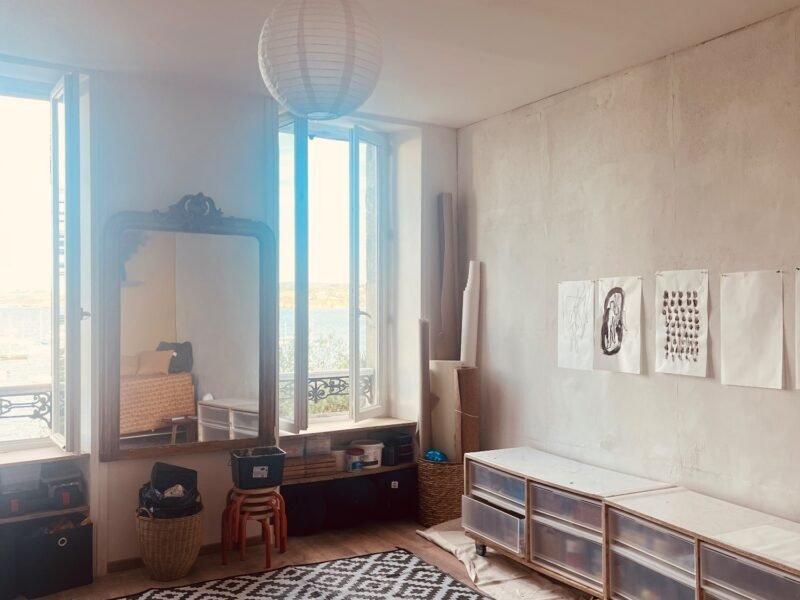 Studio lumineux vue mer