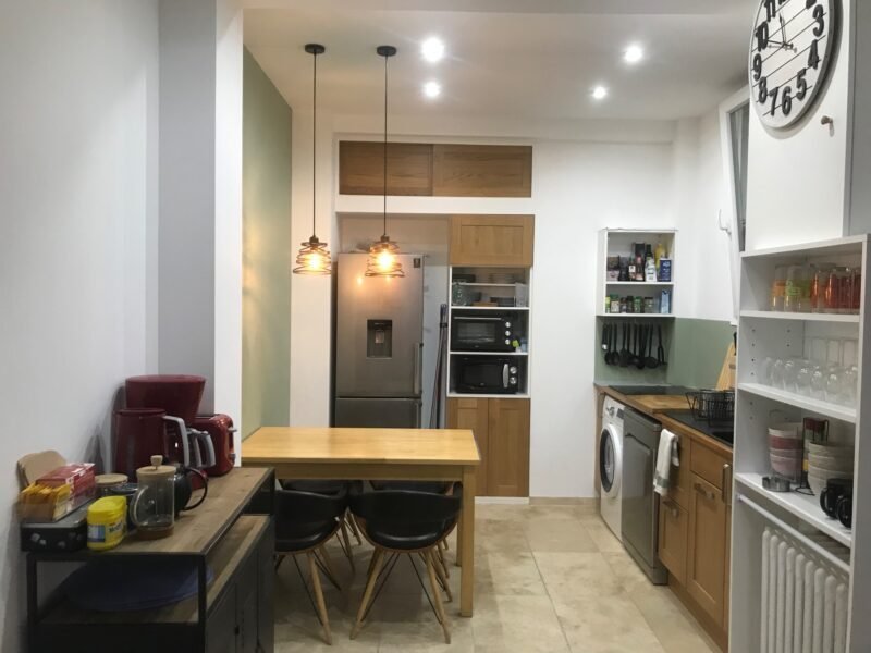 Grand appartement avec deux chambres et une belle vue