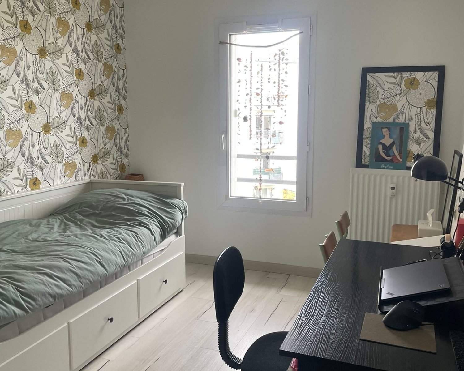 Chambre dans un appartement calme et lumineux