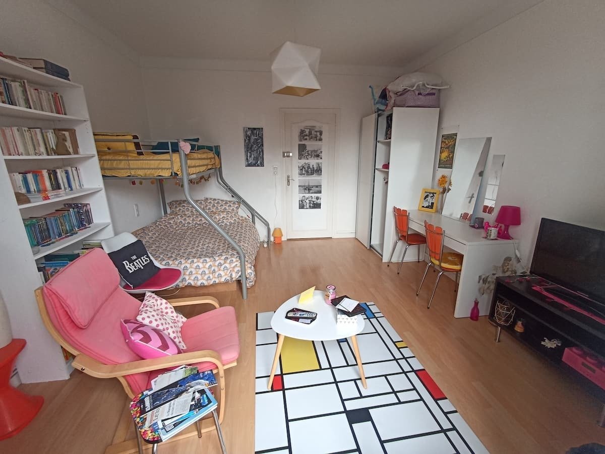 Grande chambre dans appart, hypercentre